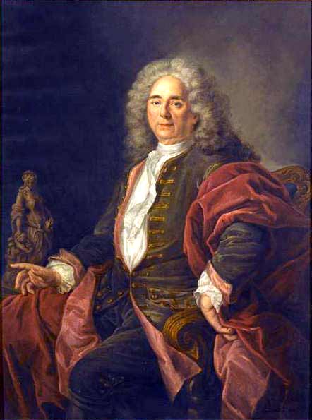 Robert Le Lorrain ca. 1730 by Hubert Drouais 1699-1767  Louvre INV 4106